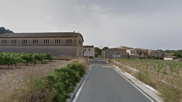 Vistas de la carretera de Aiguamúrcia