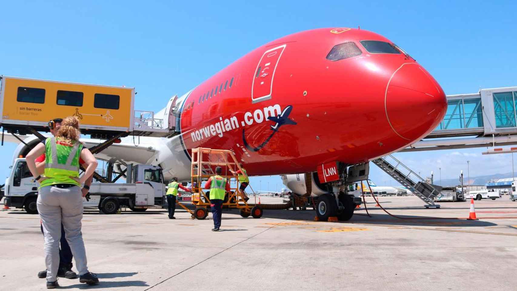 Una aeronave de Norwegian en el aeropuerto Josep Tarradellas Barcelona-El Prat / CG