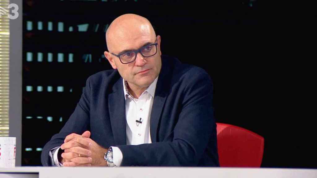 Xavier Vendrell, empresario independentista, en el programa 'FAQs' de TV3 / CCMA