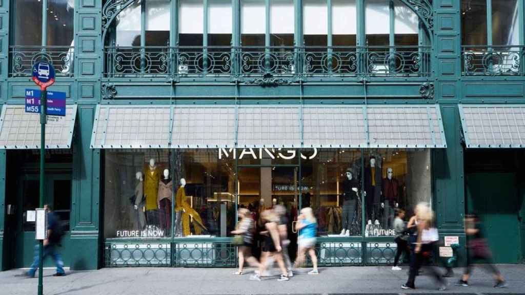 Escaparate de la tienda Mango en el barrio del Soho de Nueva York / MANGO