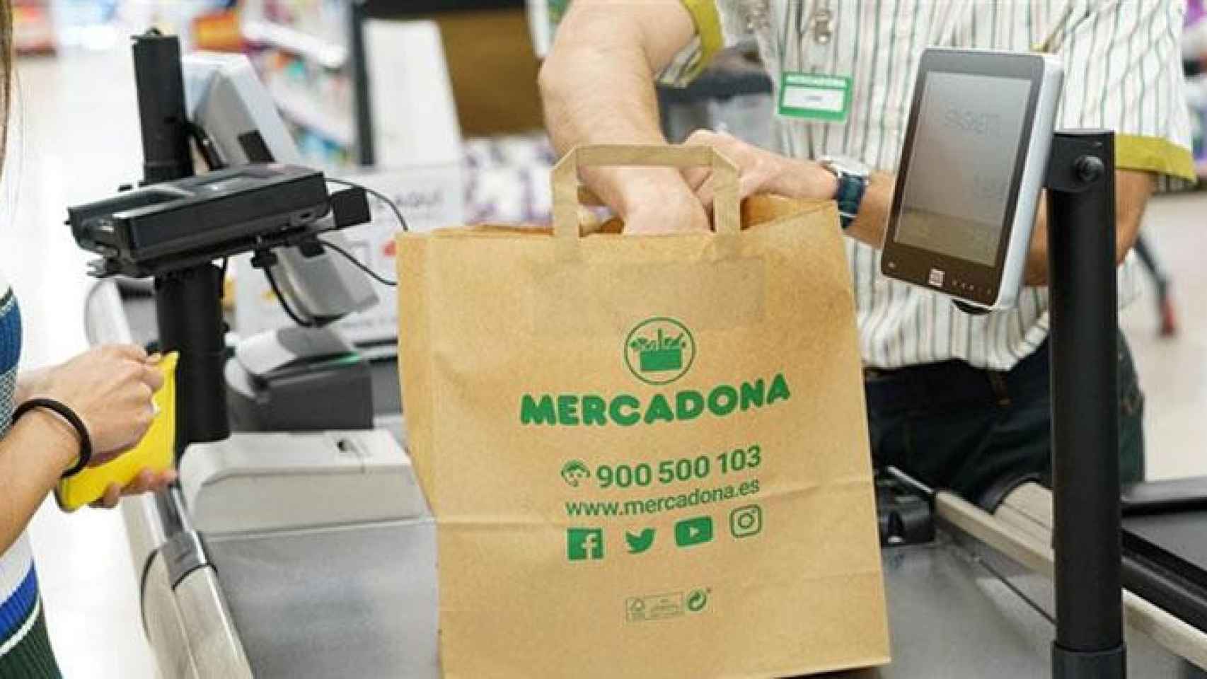 Mercadona y las bolsas de cartón / EFE