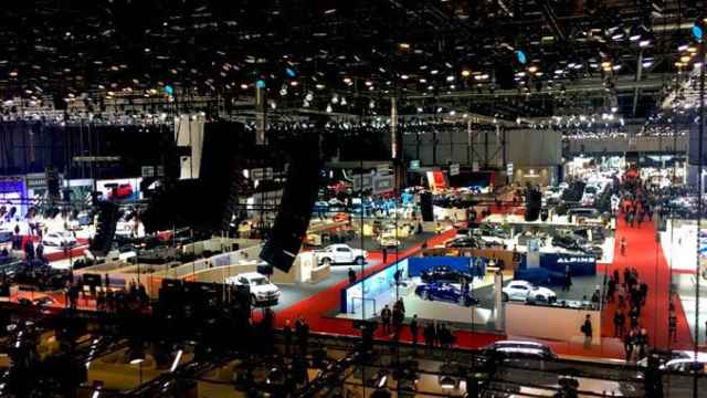 Imagen general del primer día del Salón del Automóvil de Ginebra de 2018, donde los fabricantes europeos han mandado un aviso a Donald Trump / CG