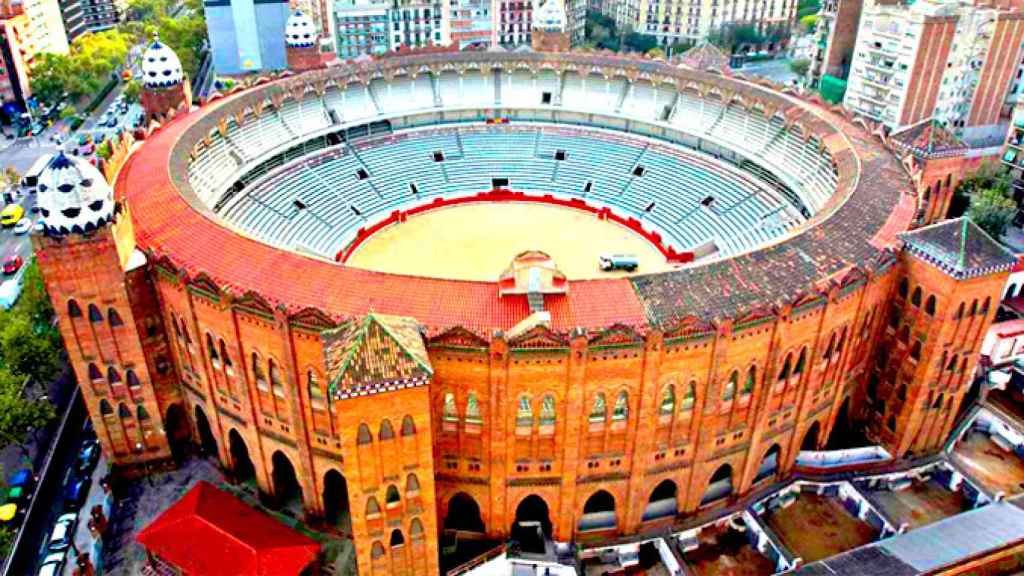 Vista de la plaza de toros de la Monumental de Barcelona, propiedad de Pere Balañá / EFE