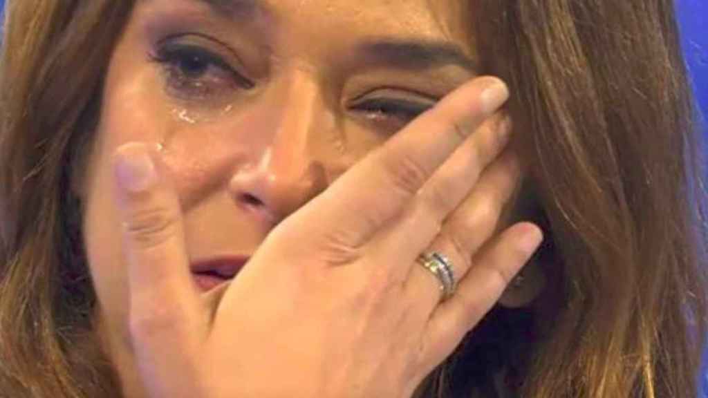 Toñi Moreno se emociona con el duro relato de Paz Padilla en 'Sábado Deluxe' / MEDIASET