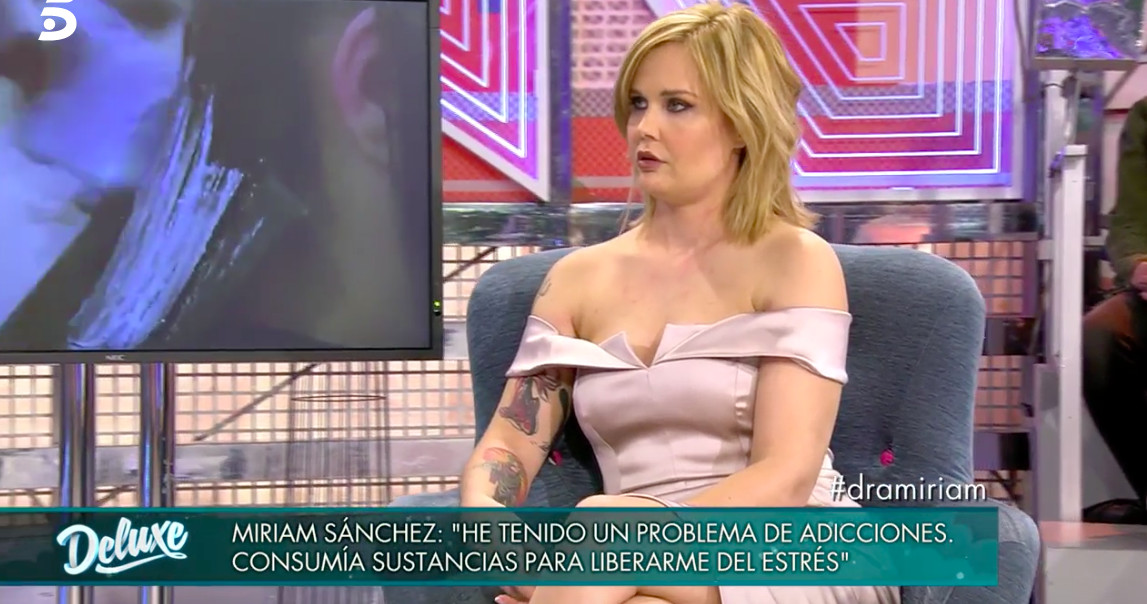 Míriam Sánchez habla de su depresión en 'Sábado Deluxe' / MEDIASET