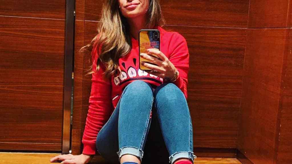 Antonella Roccuzzo celebra el día de Sant Jordi