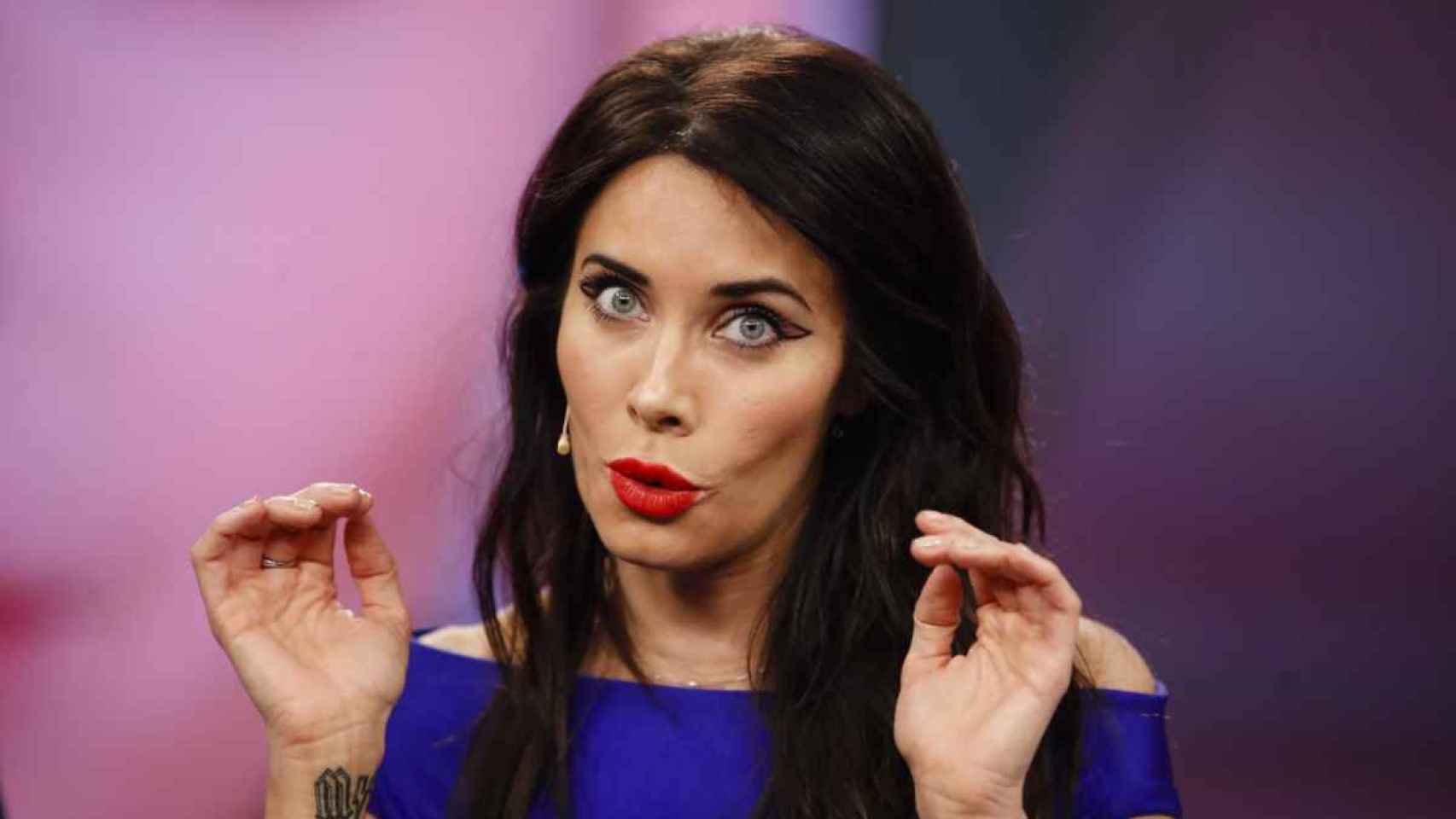 Pilar Rubio en su sección de 'El Hormiguero'