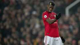 Pogba, celebrando un gol con el Manchester United / EFE