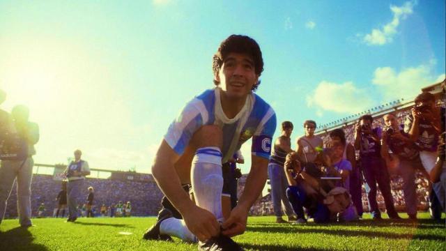 Maradona, en un partido con la selección argentina | REDES