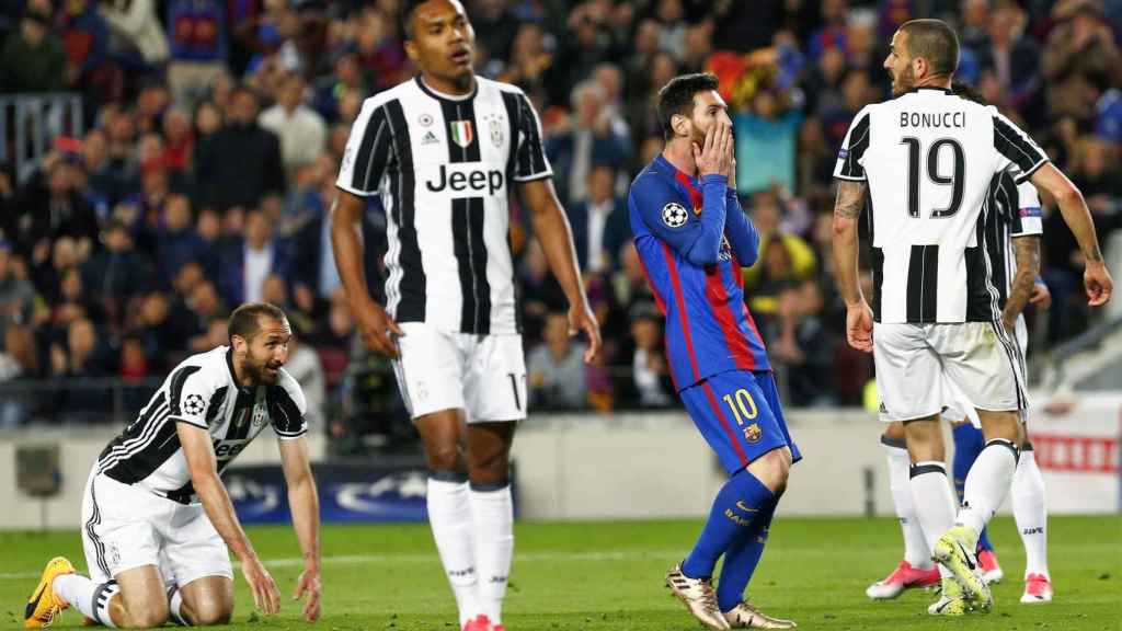 Imagen de archivo de un Barça-Juventus / EFE