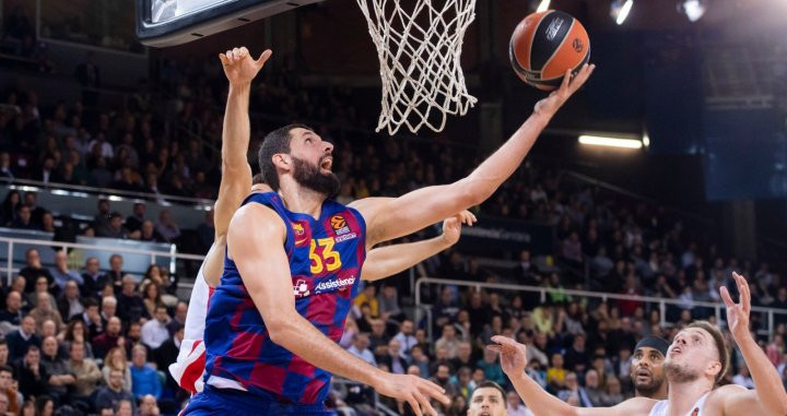 Mirotic, el mejor del Barça ante el Estrella Roja | FCB