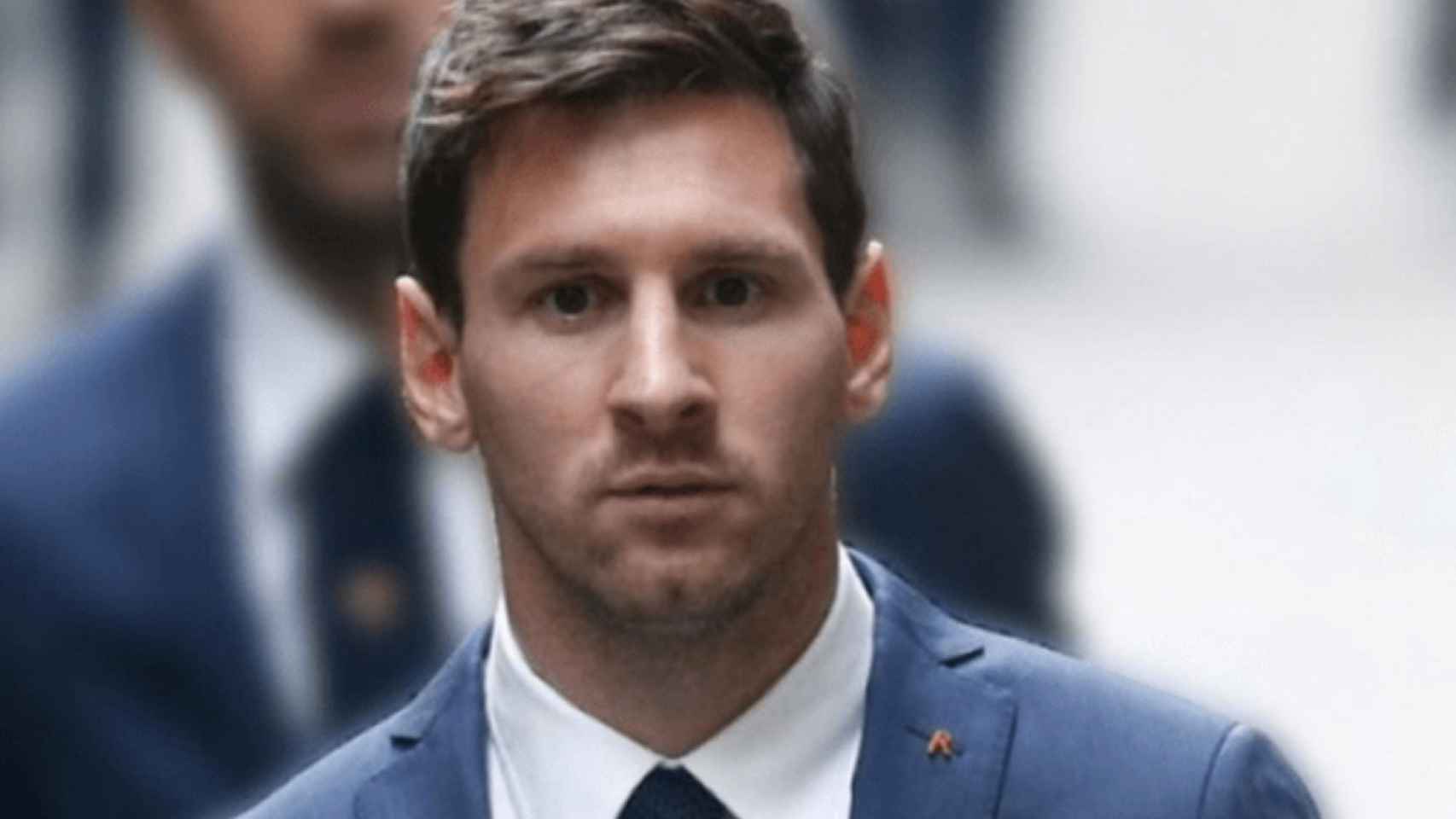 Messi trajeado