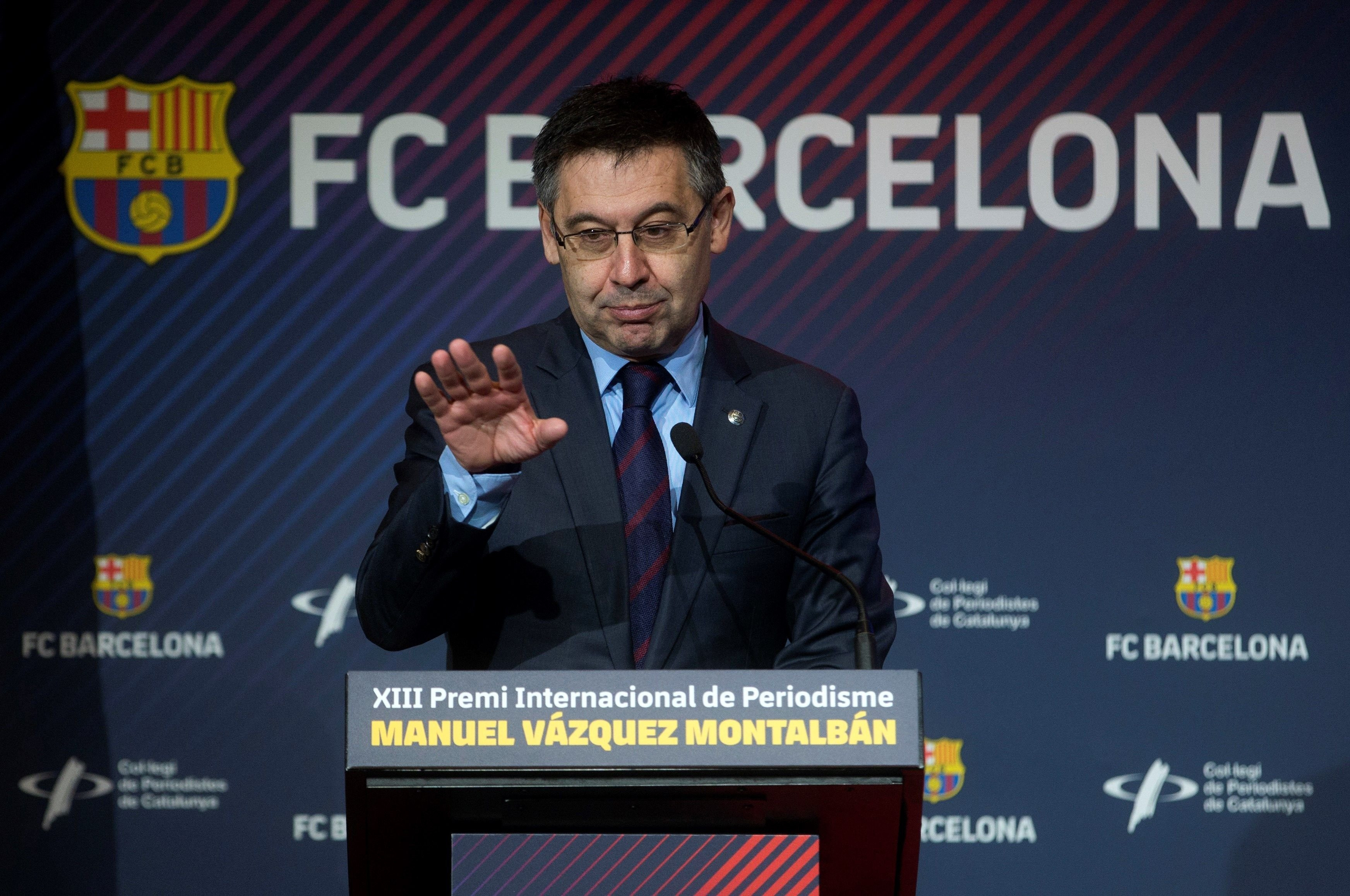 Josep Maria Bartomeu, presidente del Barça, en foto de archivo / EFE