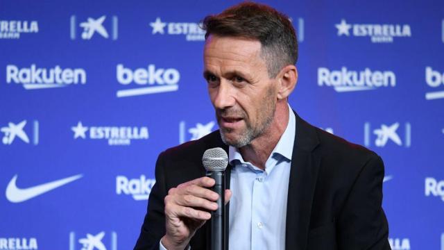 Ramon Planes en un acto del Barça / EFE