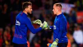 Neto y Ter Stegen, porteros del Barça | EFE