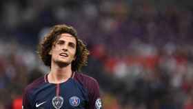 Adrien Rabiot lamentando una ocasión con el PSG / EFE