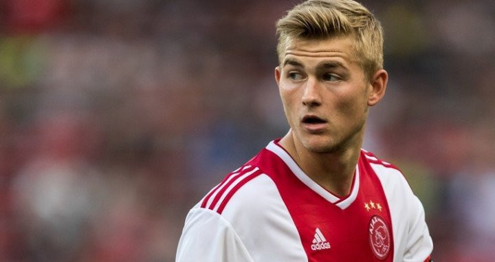 De Ligt con la camiseta del Ajax / EFE