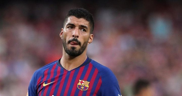 Una foto de Luis Suárez durante un partido del Barça / EP