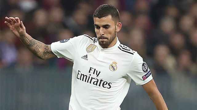 Dani Ceballos, durante un partido con el Real Madrid esta temporada 2022-23 / REDES