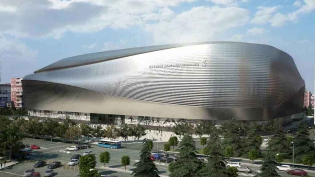 Imagen virtual del nuevo Santiago Bernabéu / Redes