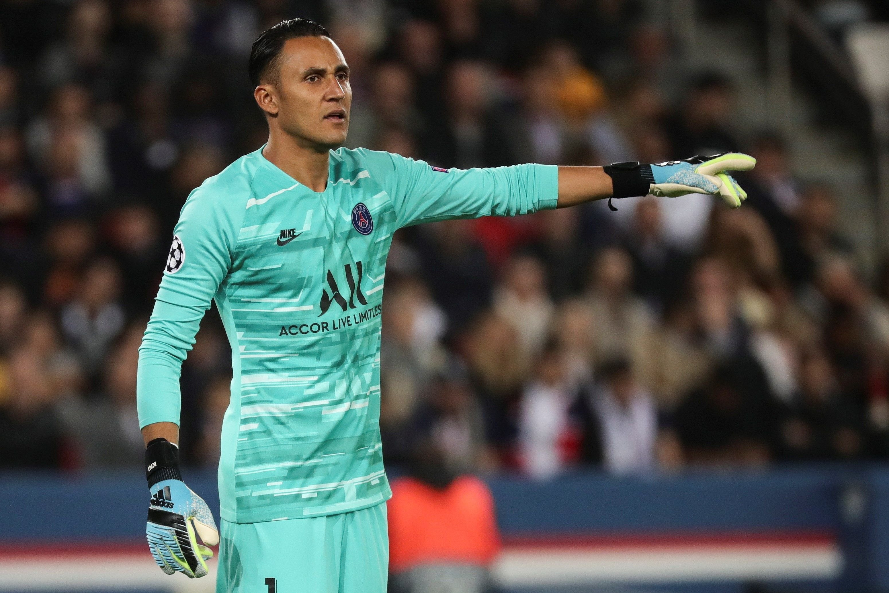 Una foto de Keylor Navas durante el PSG - Real Madrid / EFE