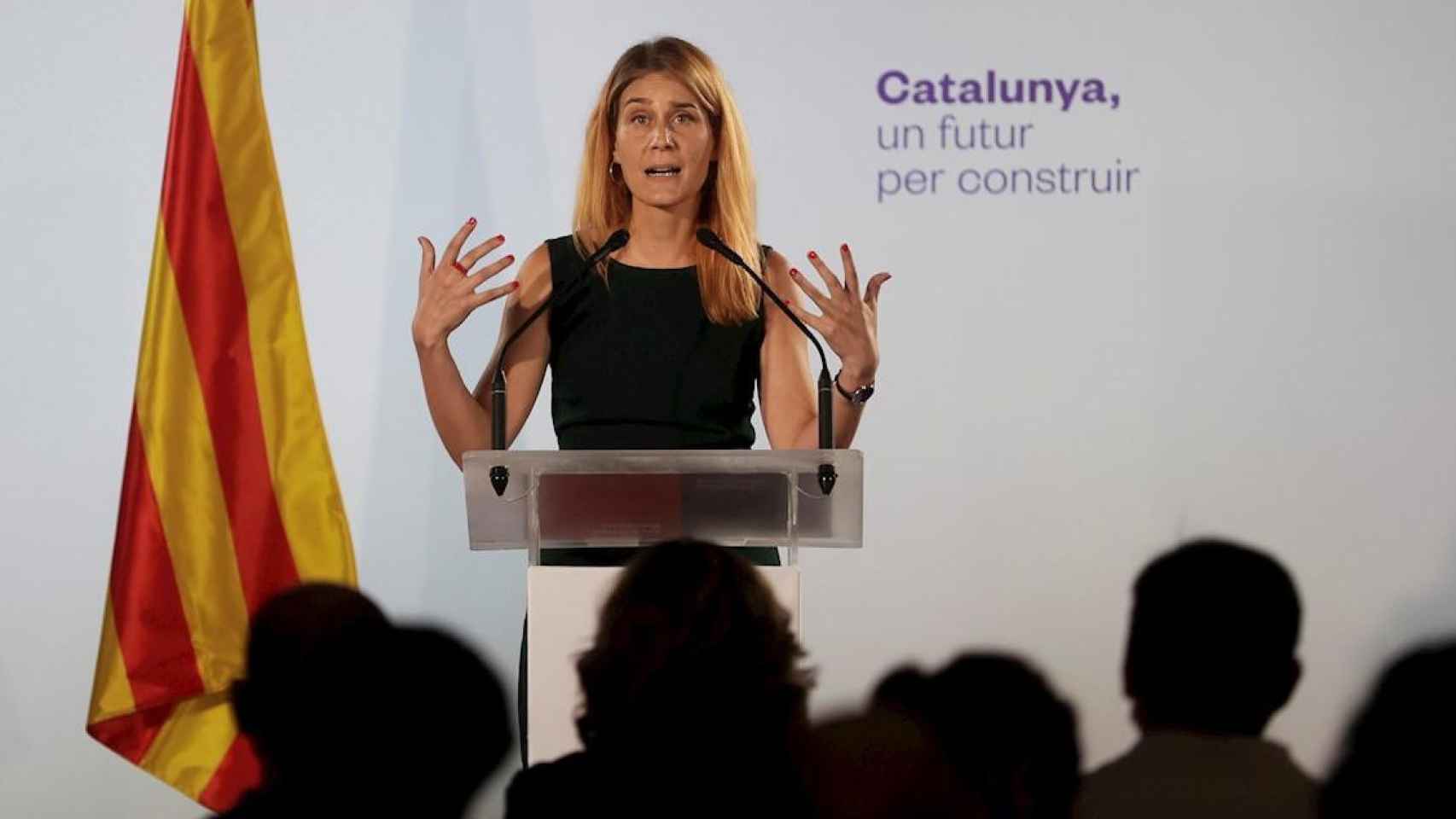 Jéssica Albiach, presidenta de En Comú Podem en el Parlament