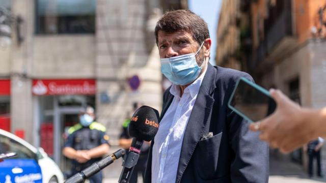 Albert Batlle, teniente de alcalde de Prevención y Seguridad de Barcelona, durante una emergencia / EP