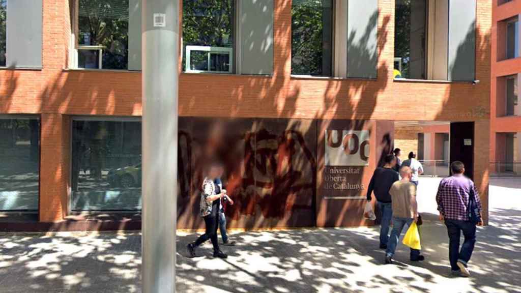 Una de las sedes de la UOC en Barcelona / GOOGLE STREET VIEW