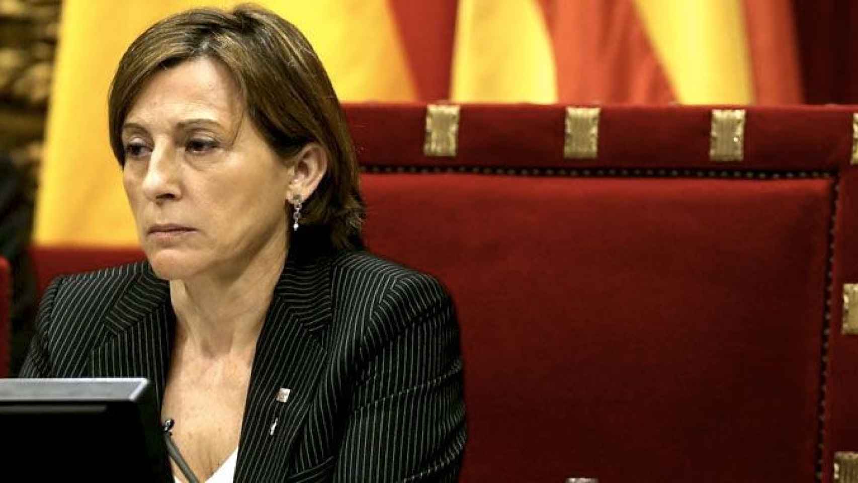 Carme Forcadell, a la que Junts per Catalunya quiere proponer como presidenta del Parlament, en la legislatura pasada / EFE