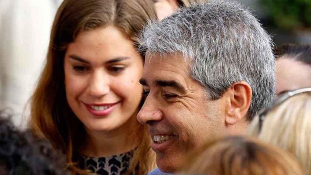 Francesc Homs a su llegada al Congreso de los Diputados esta mañana.