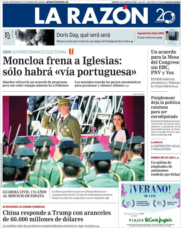 portada razon 14 mayo