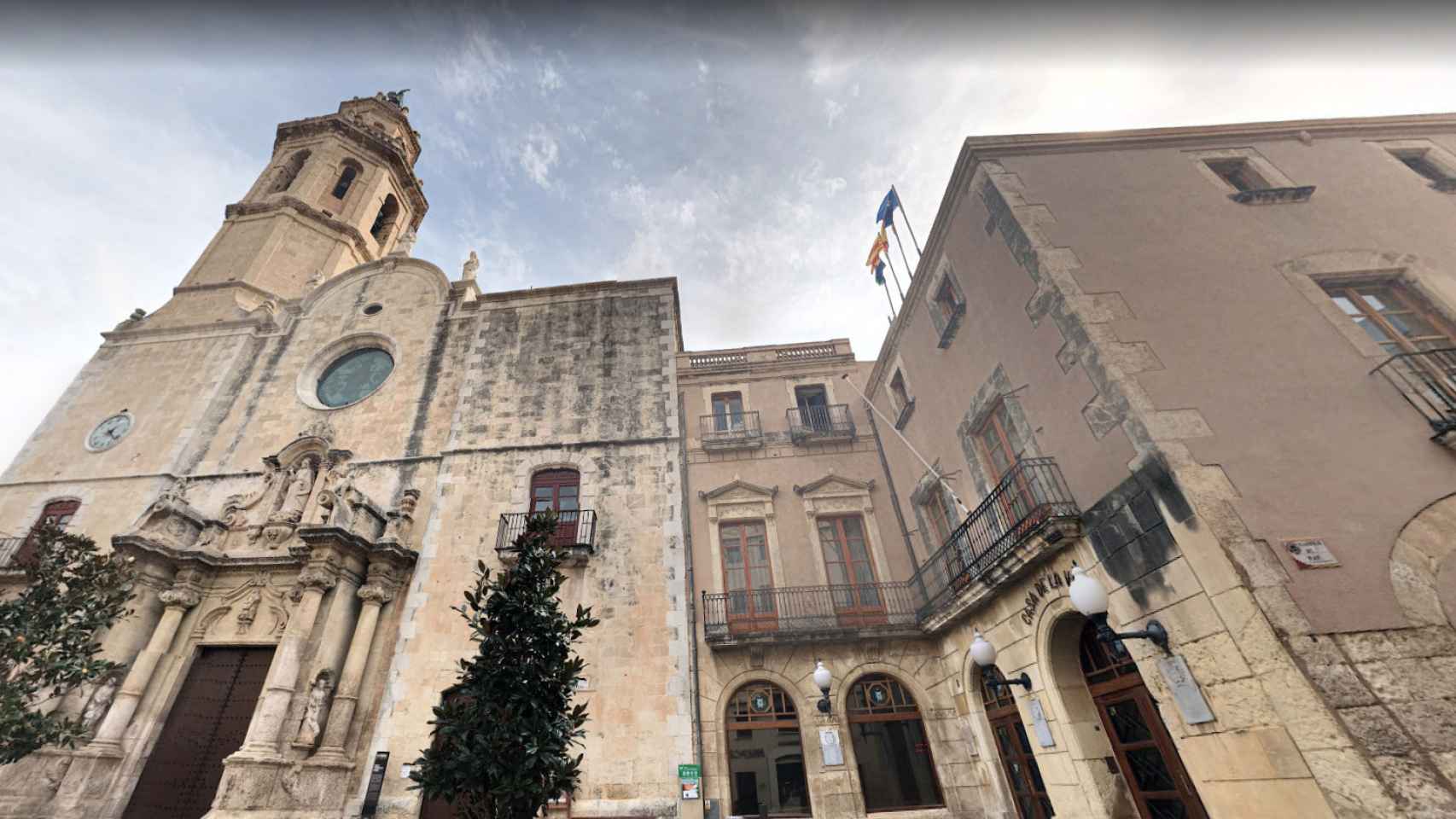 Ayuntamiento de El Vendrell, municipio en el que un hombre intentó una agresión sexual contra una mujer con una navaja / GOOGLE MAPS