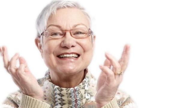 Imagen de una mujer de edad avanzada