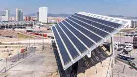 Pérgola fotovoltaica del Fòrum de Barcelona