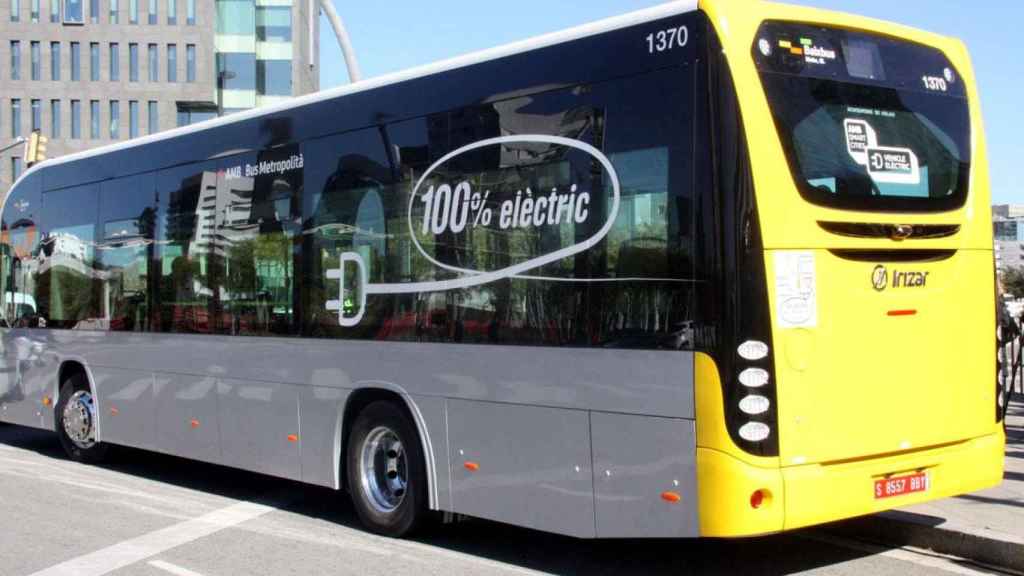 Imagen de un bus eléctrico de Tusgsal, actual adjudicatario del NitBus / Tusgsal