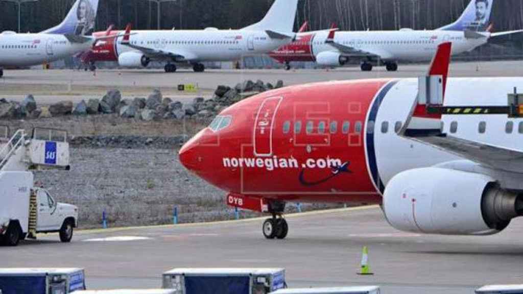 Imagen de una aeronave Boeing 787 de la aerolínea Norwegian Air Shuttle, como el que ha recibido en julio.