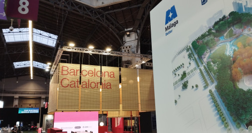 Málaga y Barcelona, en la feria inmobiliaria The District