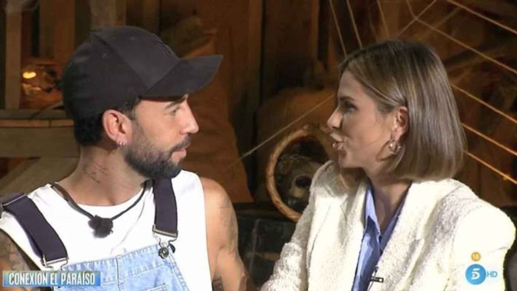 Omar Sánchez y Marina Ruiz en 'Pesadilla en El Paraíso' / MEDIASET