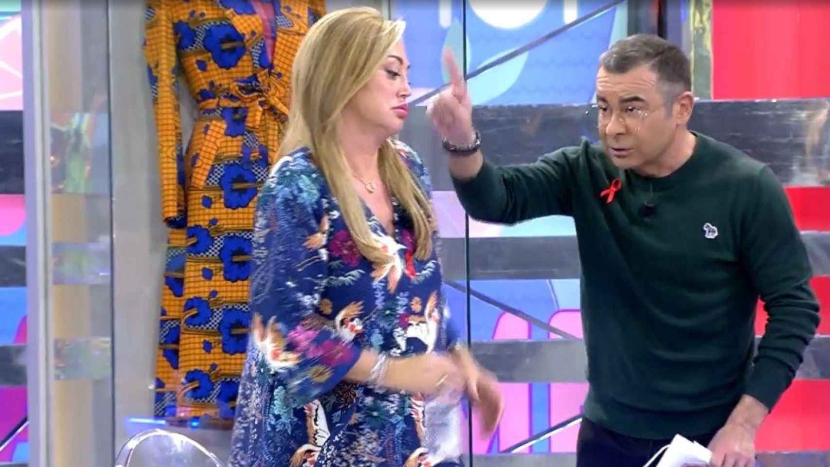 Jorge Javier y Belén Esteban, enfrentados