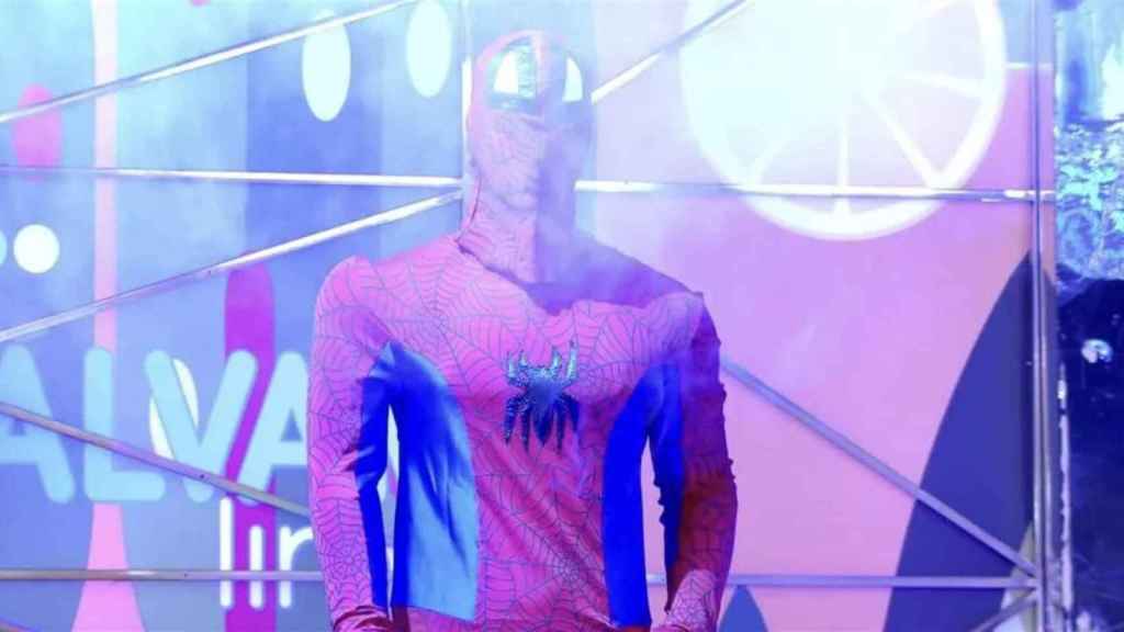 Un disfraz de Spideman para Canales Rivera / MEDIASET