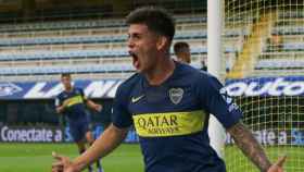 Ramos Mingo durante un partido con Boca / Redes