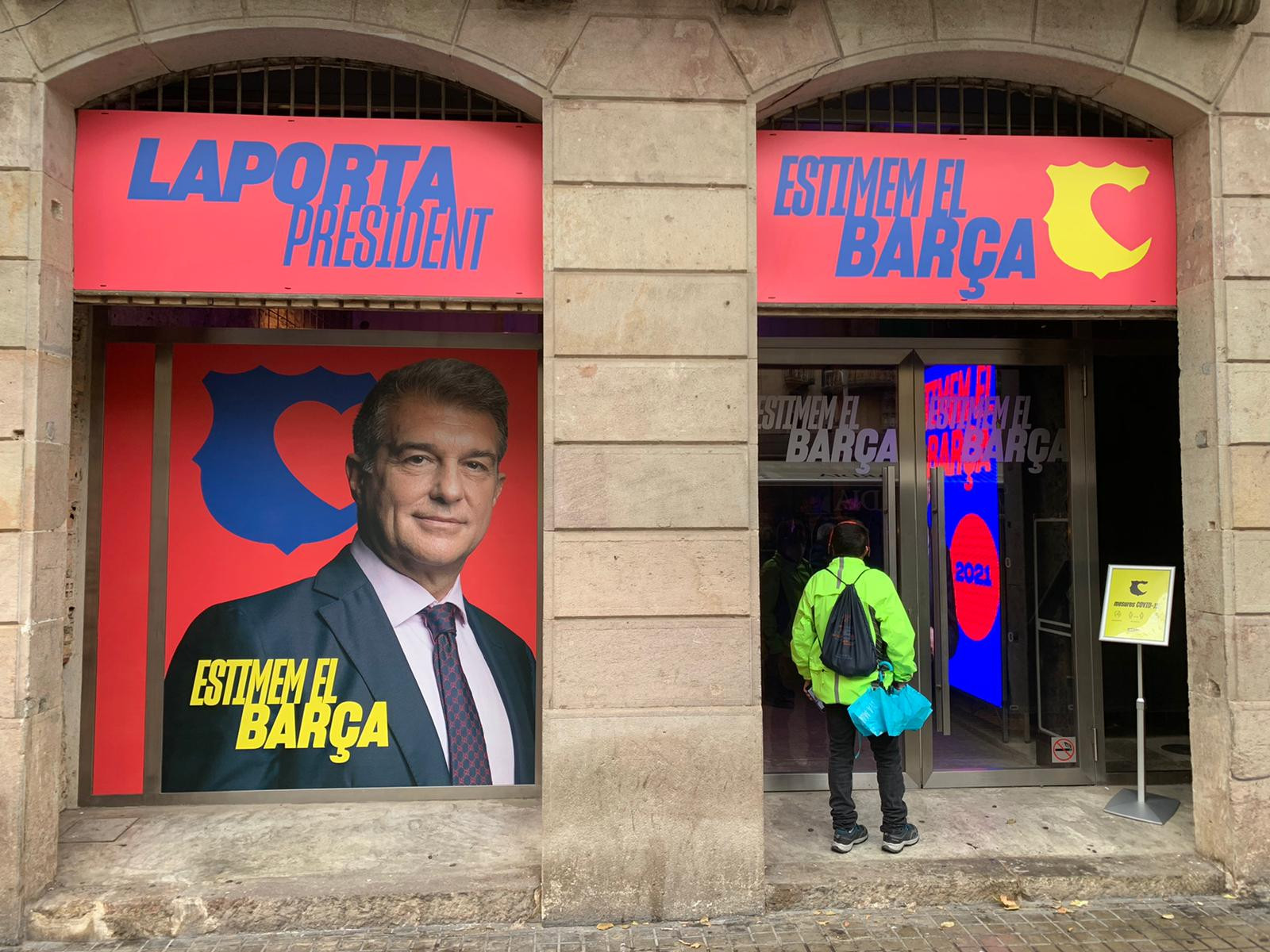 Así es la sede de Laporta en la fábrica Moritz / CULEMANIA