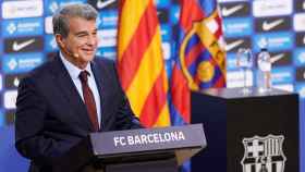 Joan Laporta en un acto del Barça / Redes