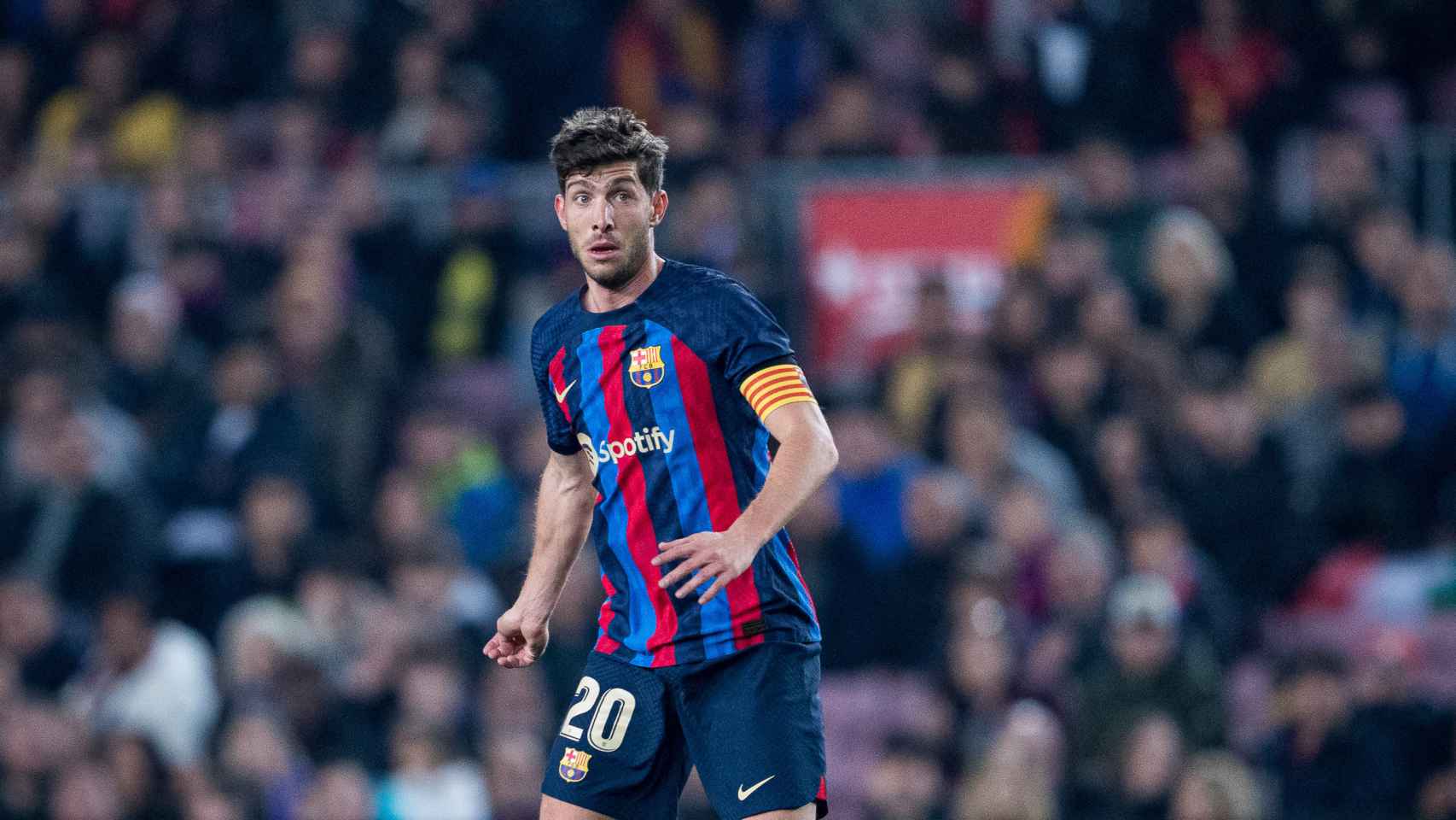 Sergi Roberto, autor del primer gol del Barça contra el Cádiz / FCB