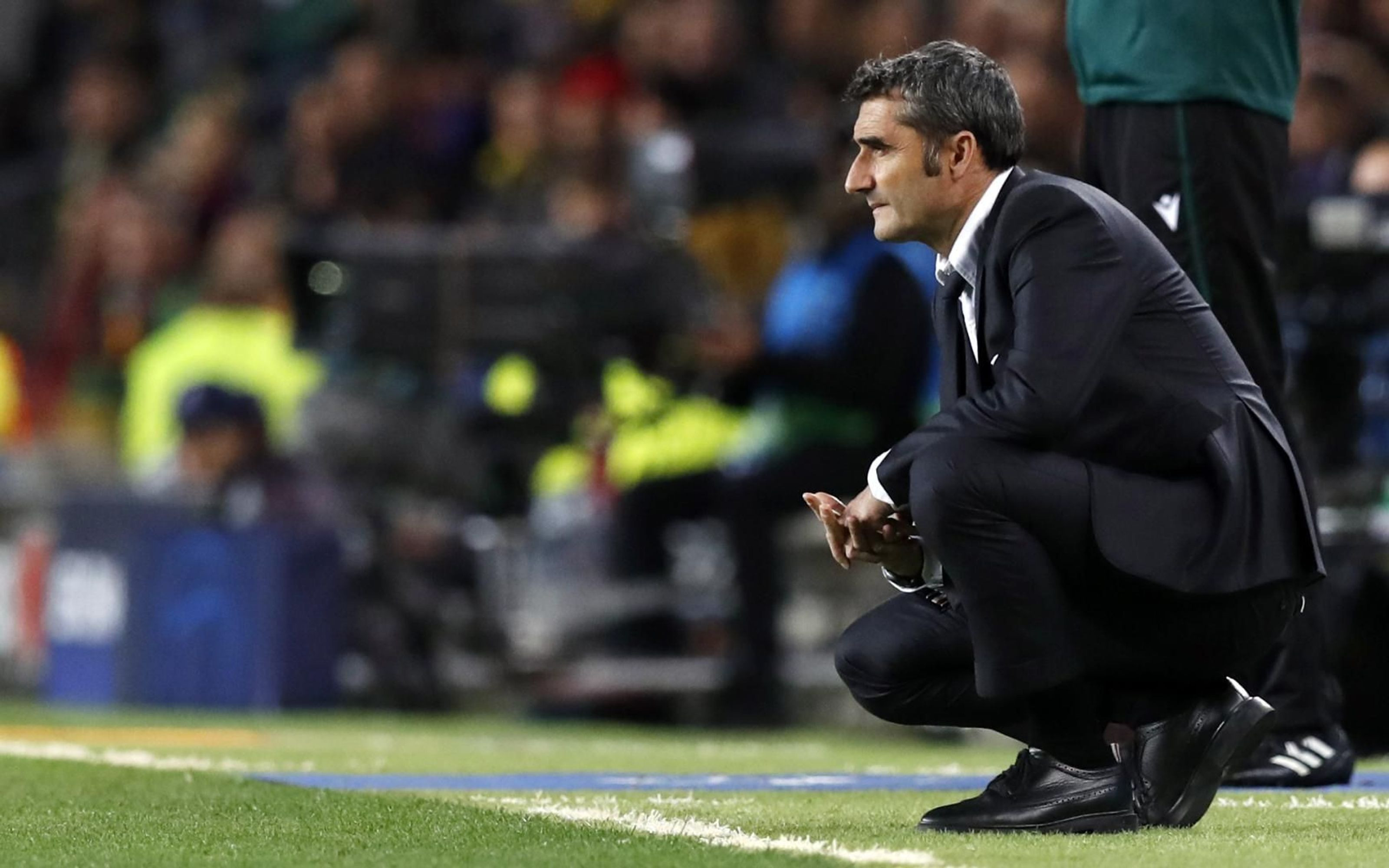 Ernesto Valverde, atento al Barça-Borussia Dortmund / FC Barcelona