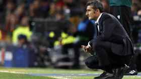 Ernesto Valverde, atento al Barça-Borussia Dortmund / FC Barcelona