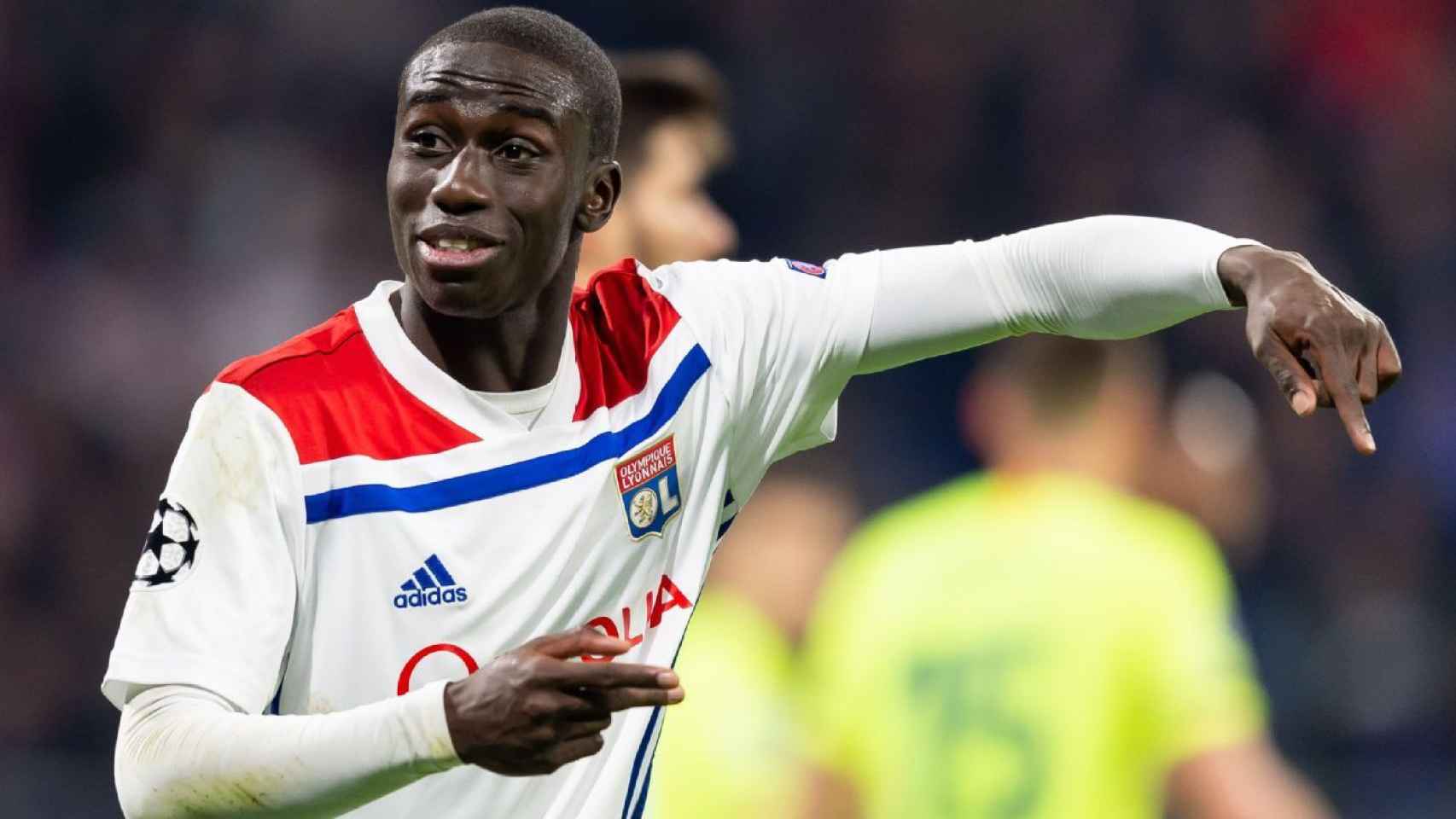 Ferland Mendy en un partido con el Olympique de Lyon / EFE