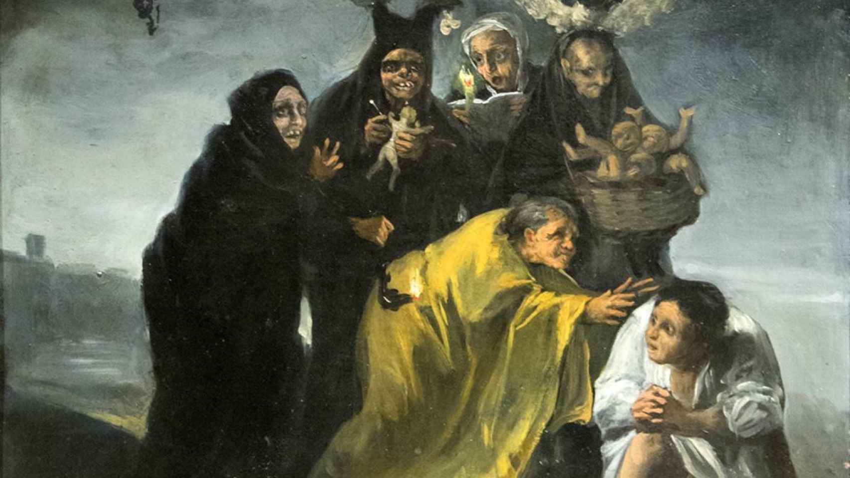 Escena de Brujas imaginarios / FRANCISCO DE GOYA