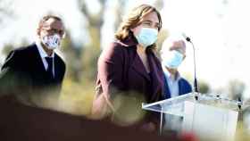 Ada Colau, alcaldesa de Barcelona, durante un acto oficial / CG