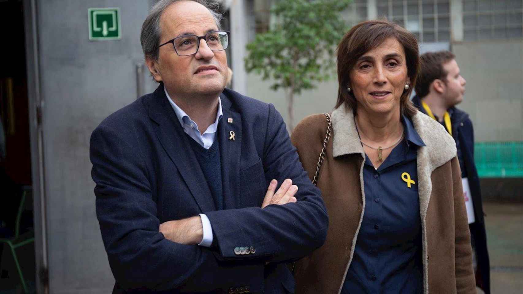 Quim Torra junto a su esposa, Carola Miró / EP